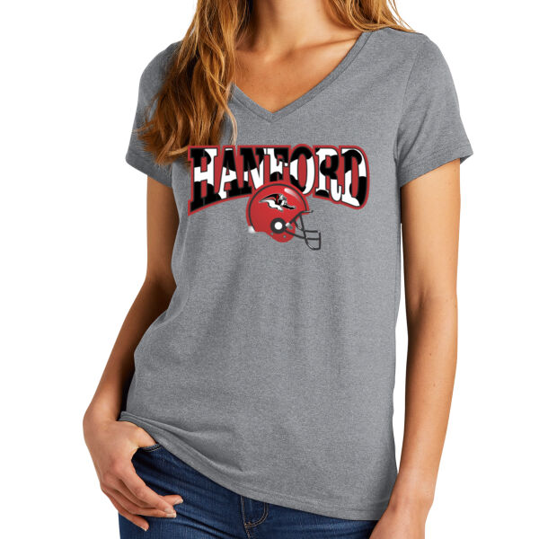 Hanford Cow Print Ladies Tshirt Thumbnail