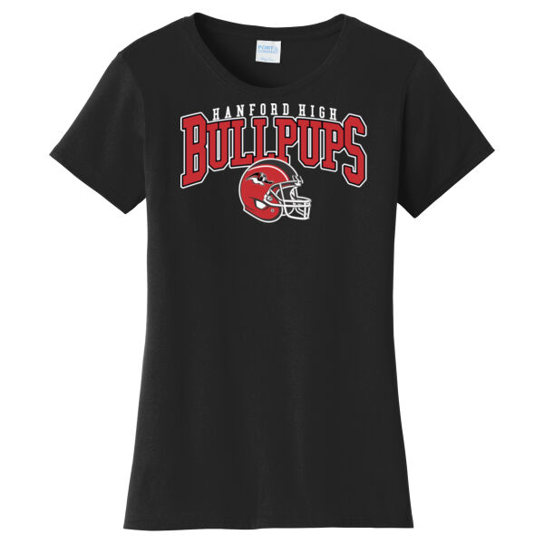 Bullpups Football Ladies Tshirt Thumbnail